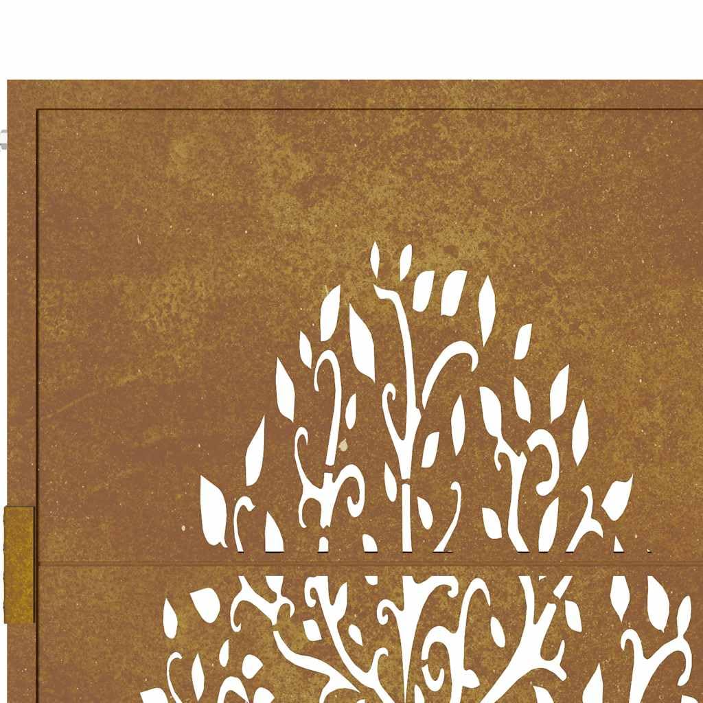 vidaXL Weinständer 8 Flaschen 40x30x80cm Teak Holz Eisen