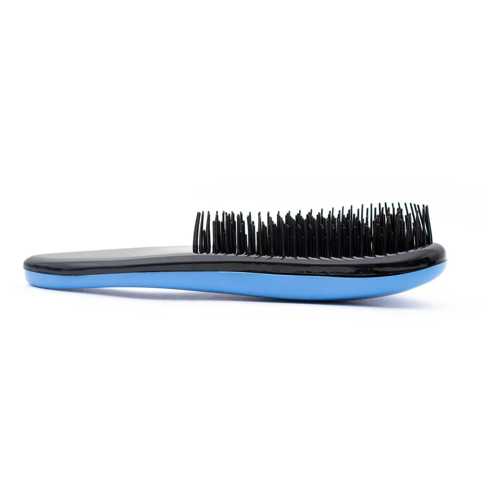 Intirilife Haarbürste Mini Blau Detangler 15 cm Reise