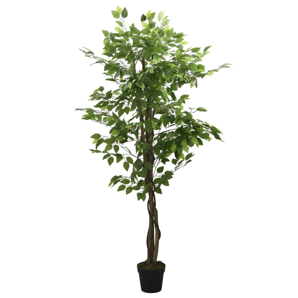 vidaXL Heim & Garten Ficusbaum Künstlich Grün 80 cm