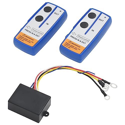 vidaXL Heim & Garten Funkfernbedienung Winde 12V 2 Stk