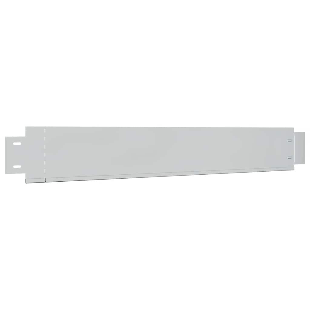 vidaXL Heim & Garten Rasenkante 100x14 cm 5er Set verzinkt