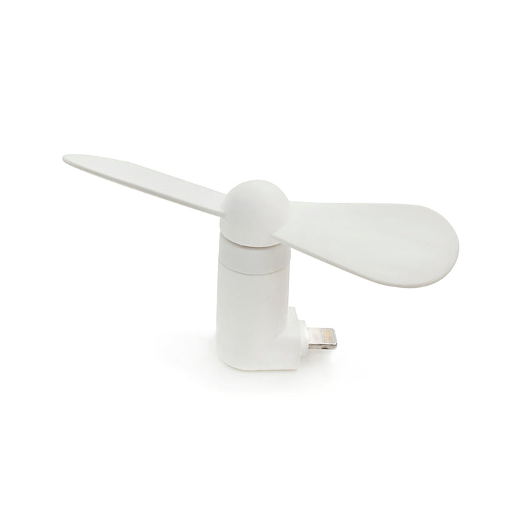 Kikkerland Tech Super Phone Fan Handy-Ventilator schwarz-weiß