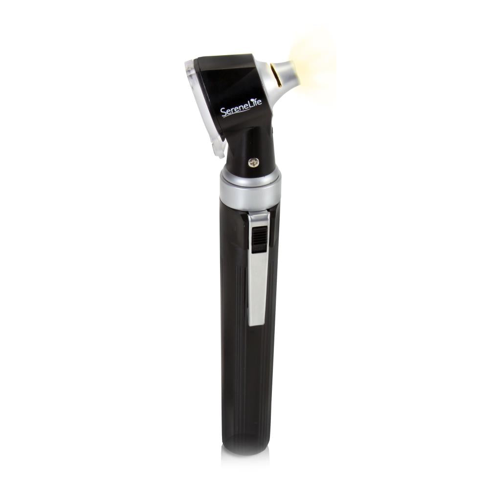 Serenelife Health Otoskop LED 3-fach mit Aufsätzen