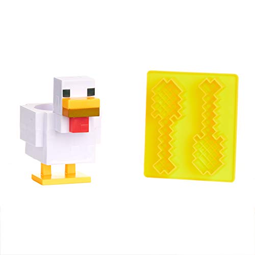 Paladone Minecraft Eierbecher Toastschneider Huhn Set