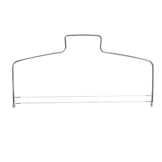 Intirilife Tortenschneider Edelstahl 31,8 cm mit Draht