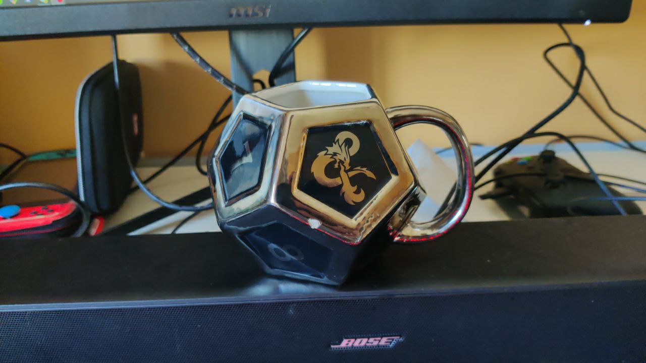 Paladone Drinkware D12 Würfel Becher Dungeons Dragons Keramik
