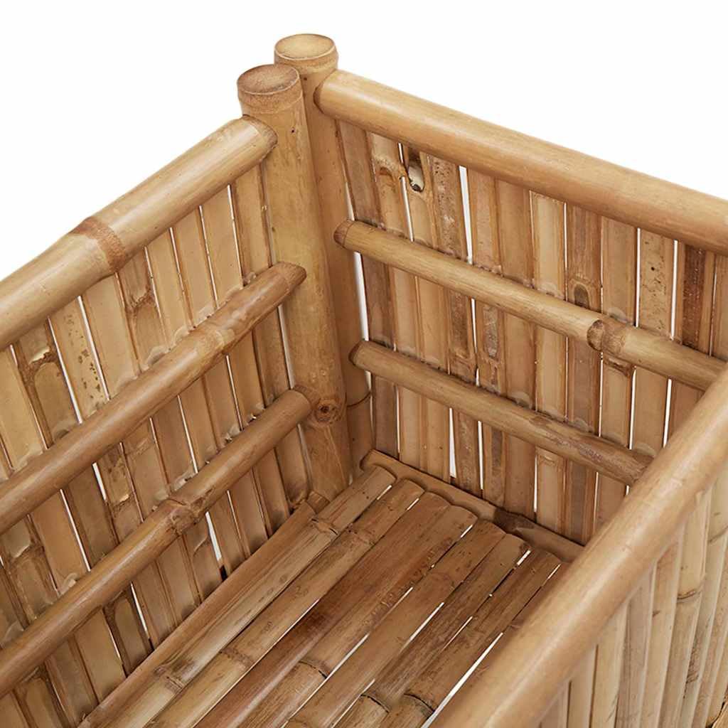 vidaXL Heim & Garten Hochbeet Braun Bambus 70x35x70 cm