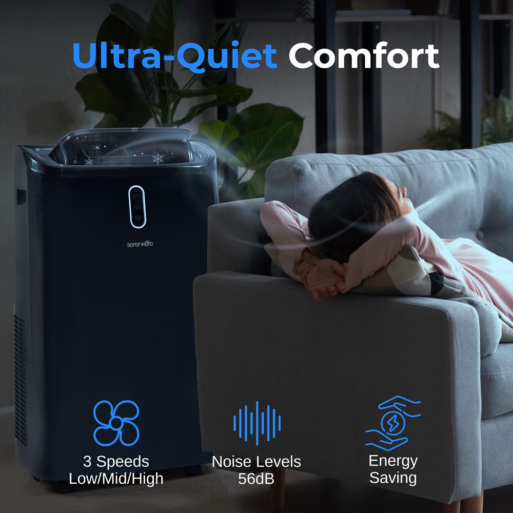 Serenelife Portable AC Mobile Klimaanlage 12000 BTU