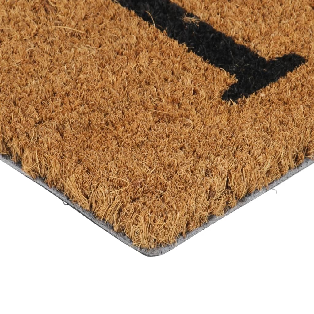 vidaXL Heim & Garten Fußmatte Kokos 45x75 cm Natur getuftet