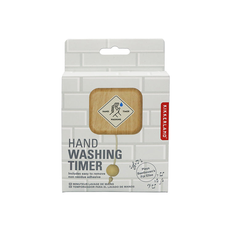 Kikkerland Kitchen Hand Washing Timer Musik Seifentimer