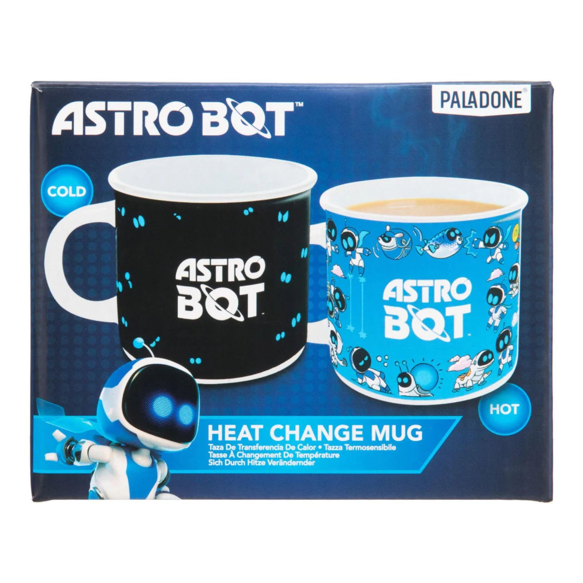 Paladone Drinkware Astrobot Tasse 350 ml Farbwechsel