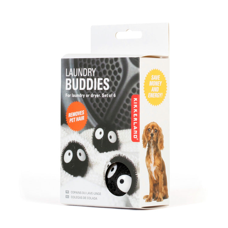 Kikkerland Home Laundry Buddies Fusselbälle 6er Set