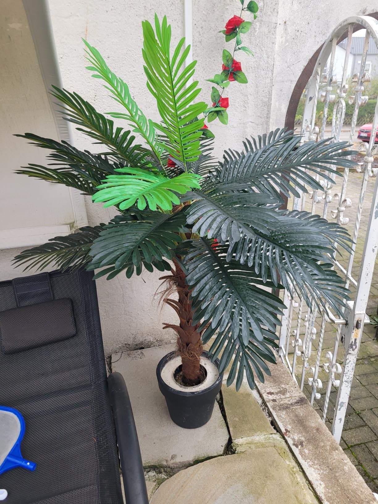 vidaXL Cycas Künstliche Palme 80 cm Grün mit Topf Deko