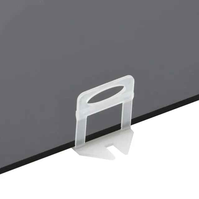 vidaXL Fliesen-Nivellierclips 1000 Stk. 1 mm PP transparent