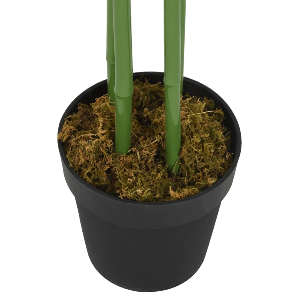 vidaXL Bambusbaum künstlich 80 cm Kunstpflanze grün 240 Blätter