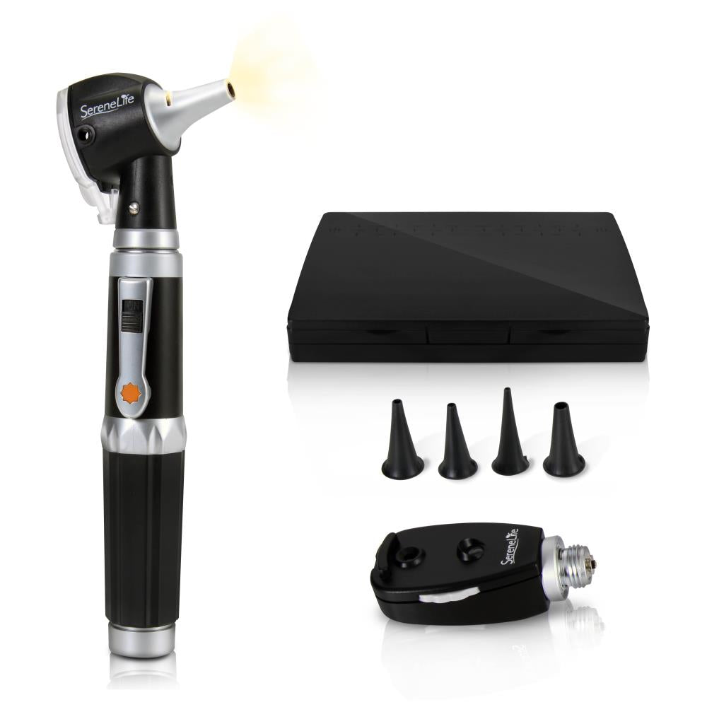 Serenelife Health Otoskop Ophthalmoskop Set LED 2in1