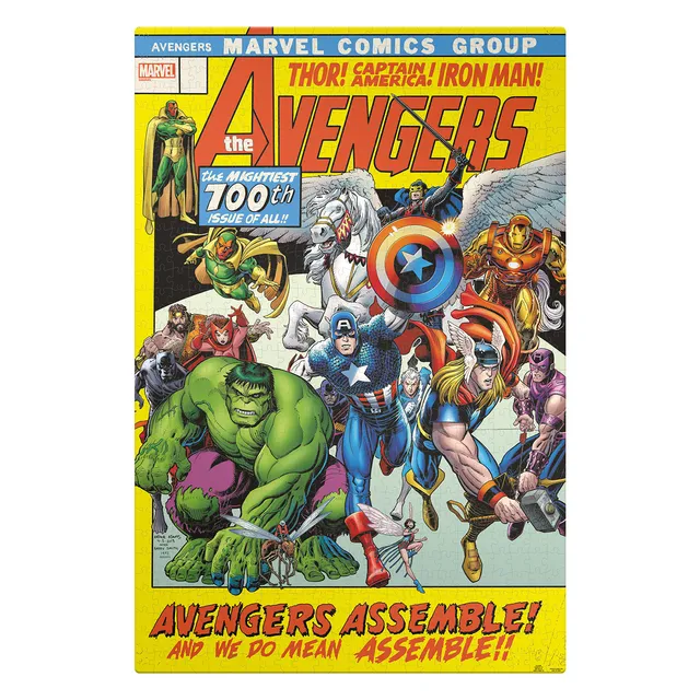 Paladone Marvel Comics Puzzle 750 Teile Avengers Dose