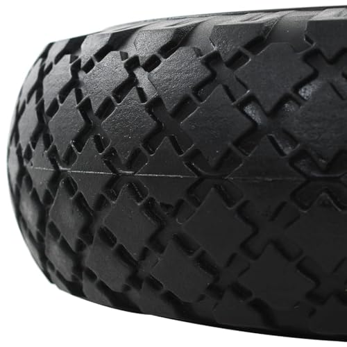 vidaXL Sackkarrenräder 4 Stk PU 260x85mm pannensicher