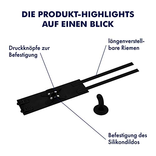 EIS Oberschenkel-Strap-On Dildo 13 cm für Paare