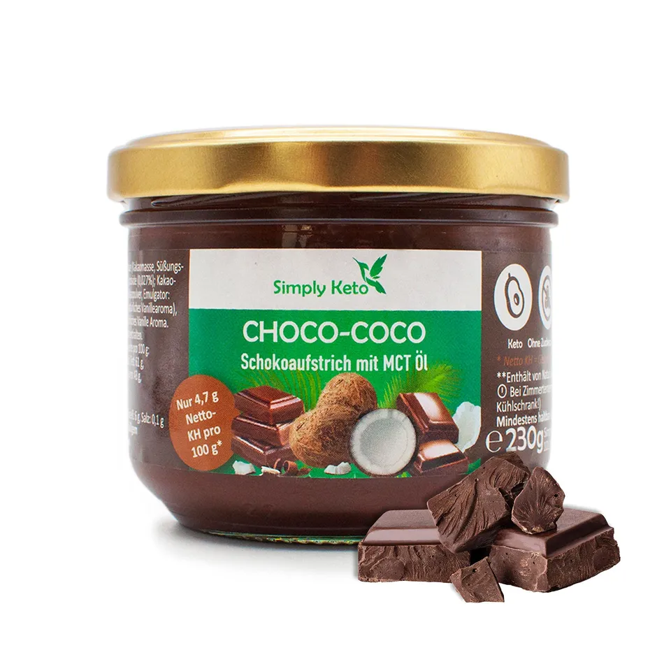 Simply Keto Choco-Coco Creme 230ml zuckerfrei