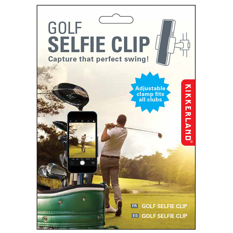 Kikkerland Golf Selfie Clip Handyhalter Golfschläger