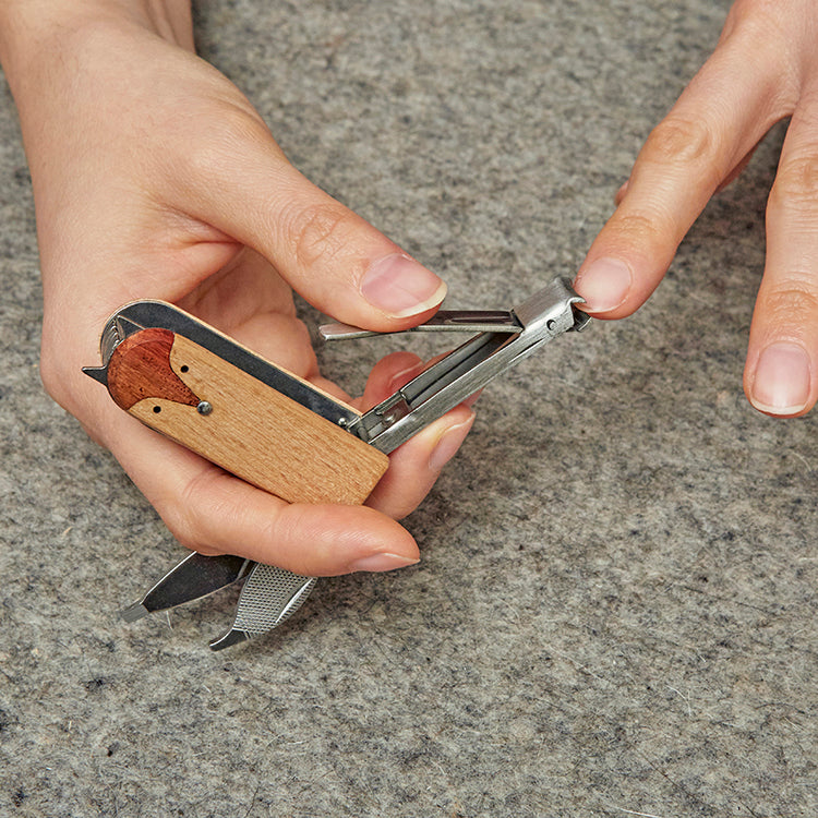Kikkerland Tools & Wellness Fox Maniküre Set Fuchs Design