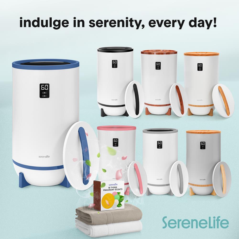 Serenelife Towel Warmers Handtuchwärmer 20L mit Timer