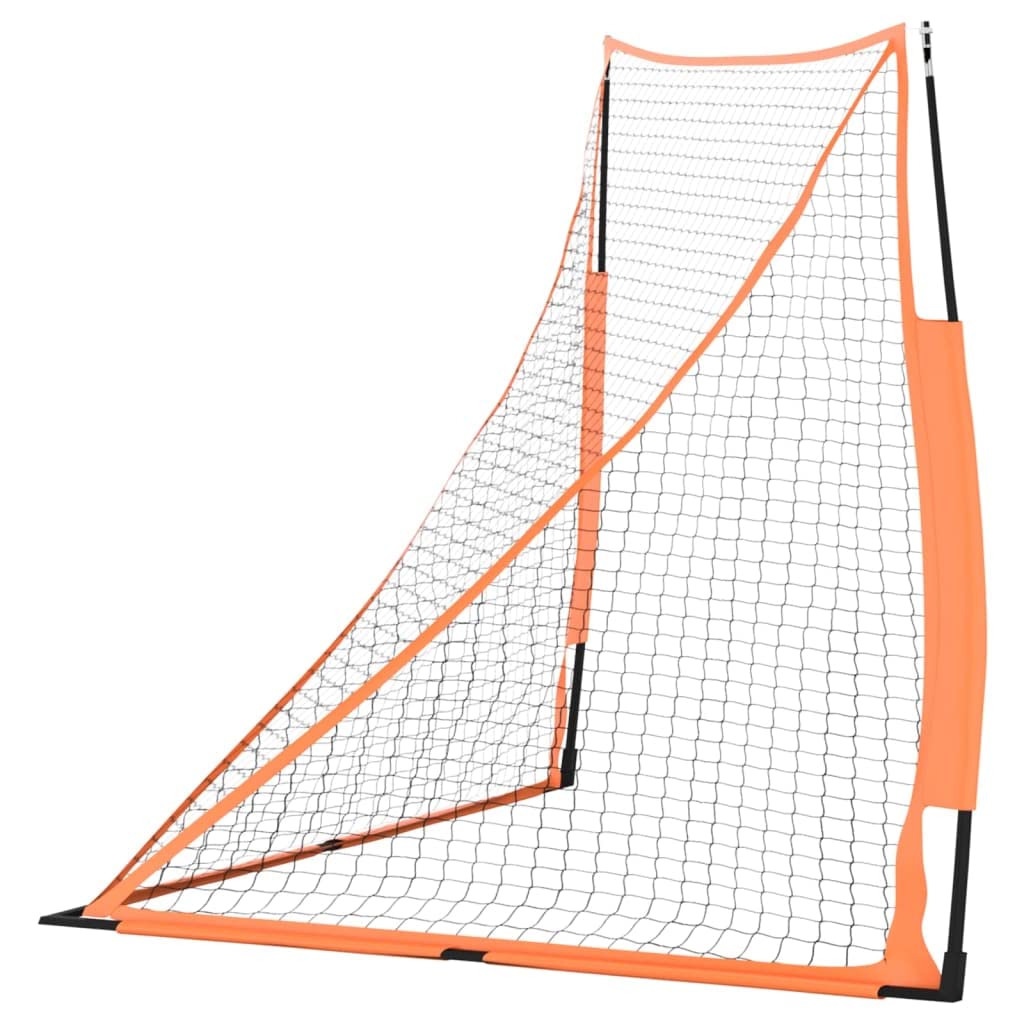 vidaXL Sportartikel Baseball-Netz Tragbar 183cm Orange Polyester