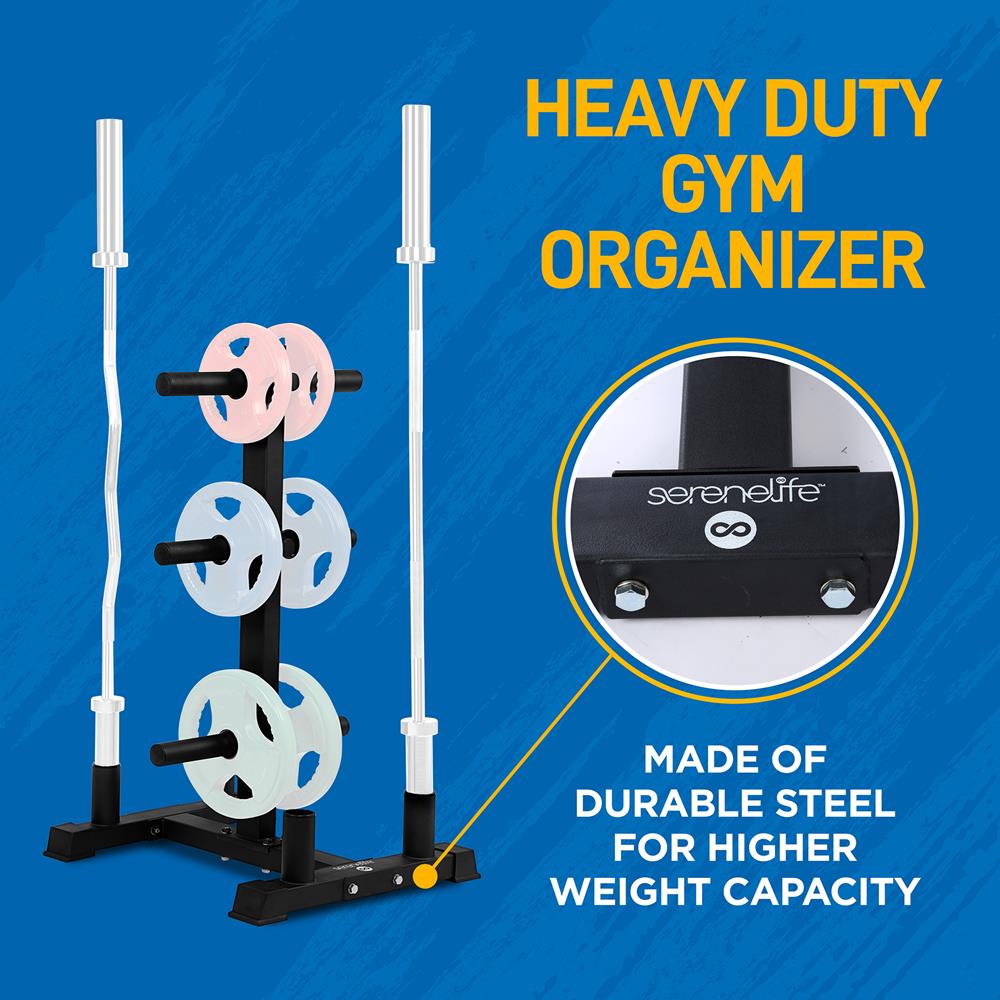 Serenelife Fitness Equipment Hantelständer Stahl 800 lbs