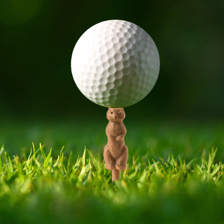Kikkerland Home Gopher Golf Tees 6 Stück Figuren