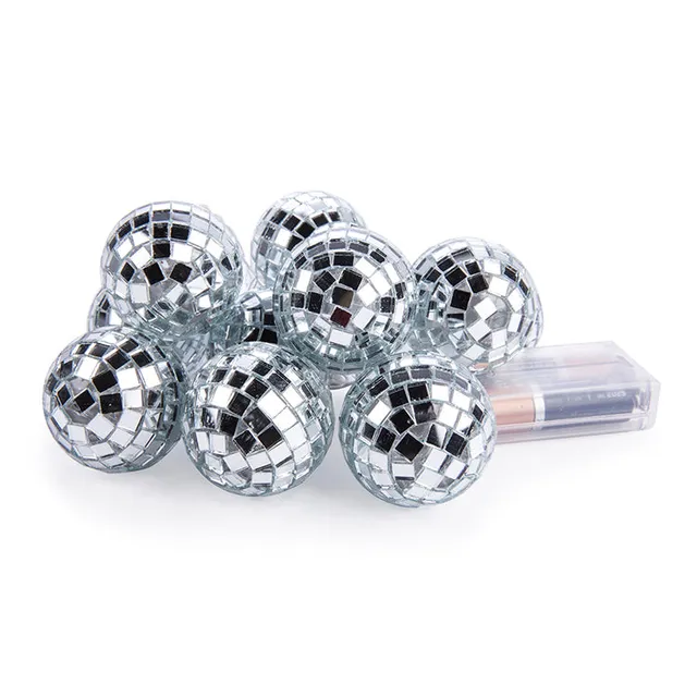 Kikkerland Home Disco String Lights Lichterkette 10 LED