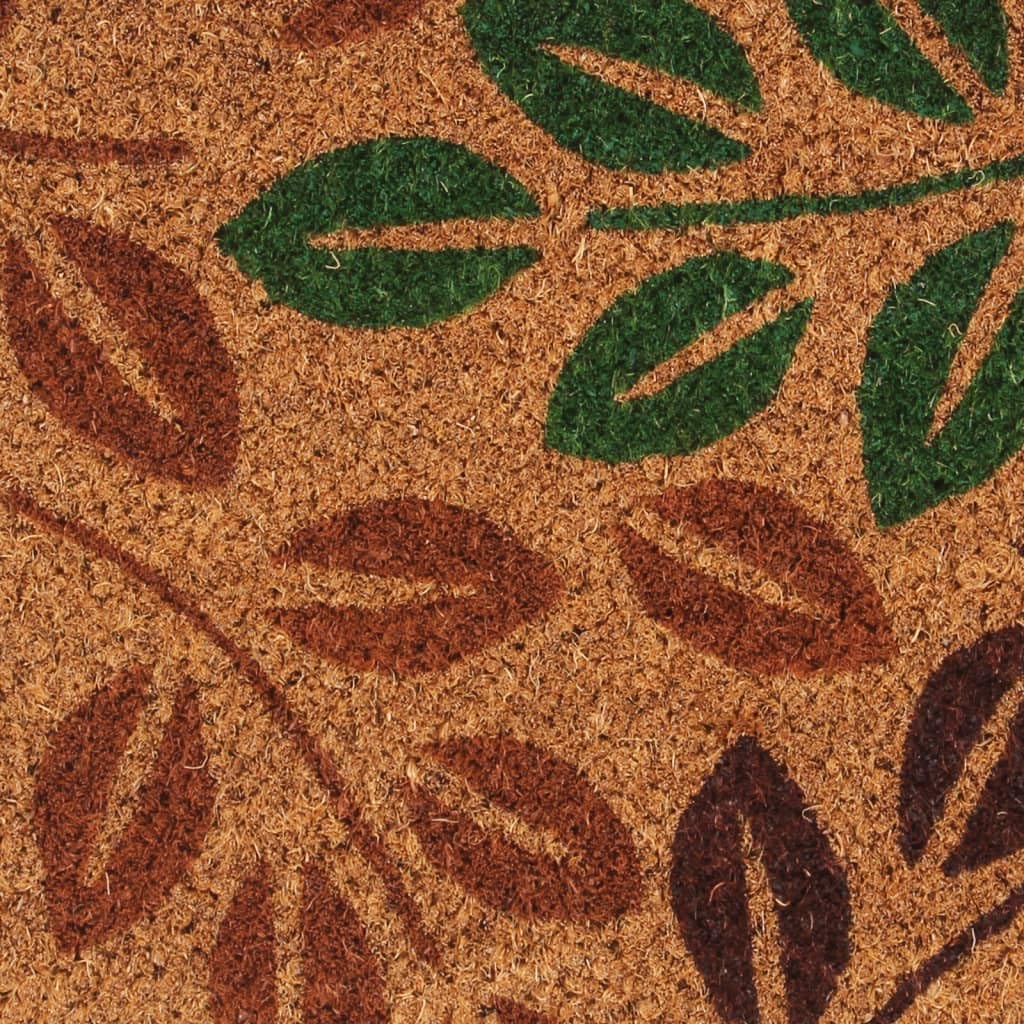 vidaXL Heim & Garten Fußmatte Kokos 40x60 cm Natur rechteckig