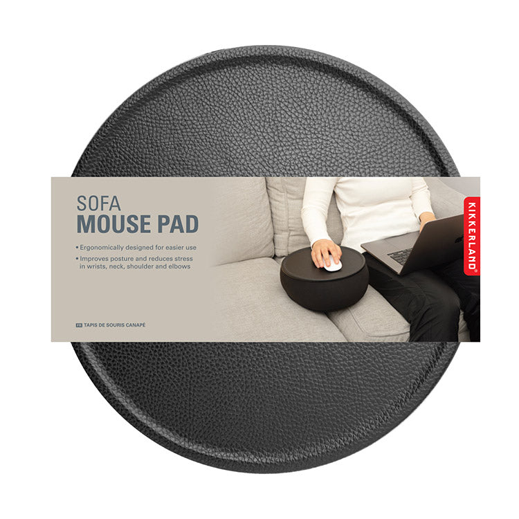 Kikkerland Home Sofa Mouse Pad Mauspad mit Kante