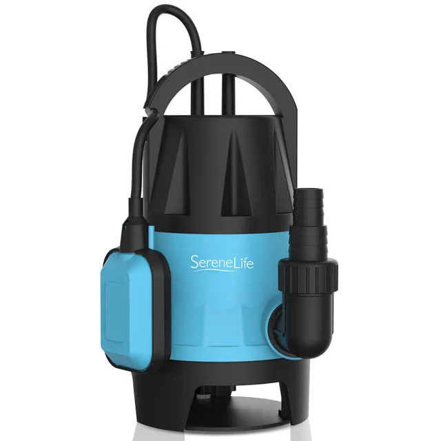 Serenelife Outdoor Tools SLBSMPMP50 Tauchpumpe Blau 7500 L/h