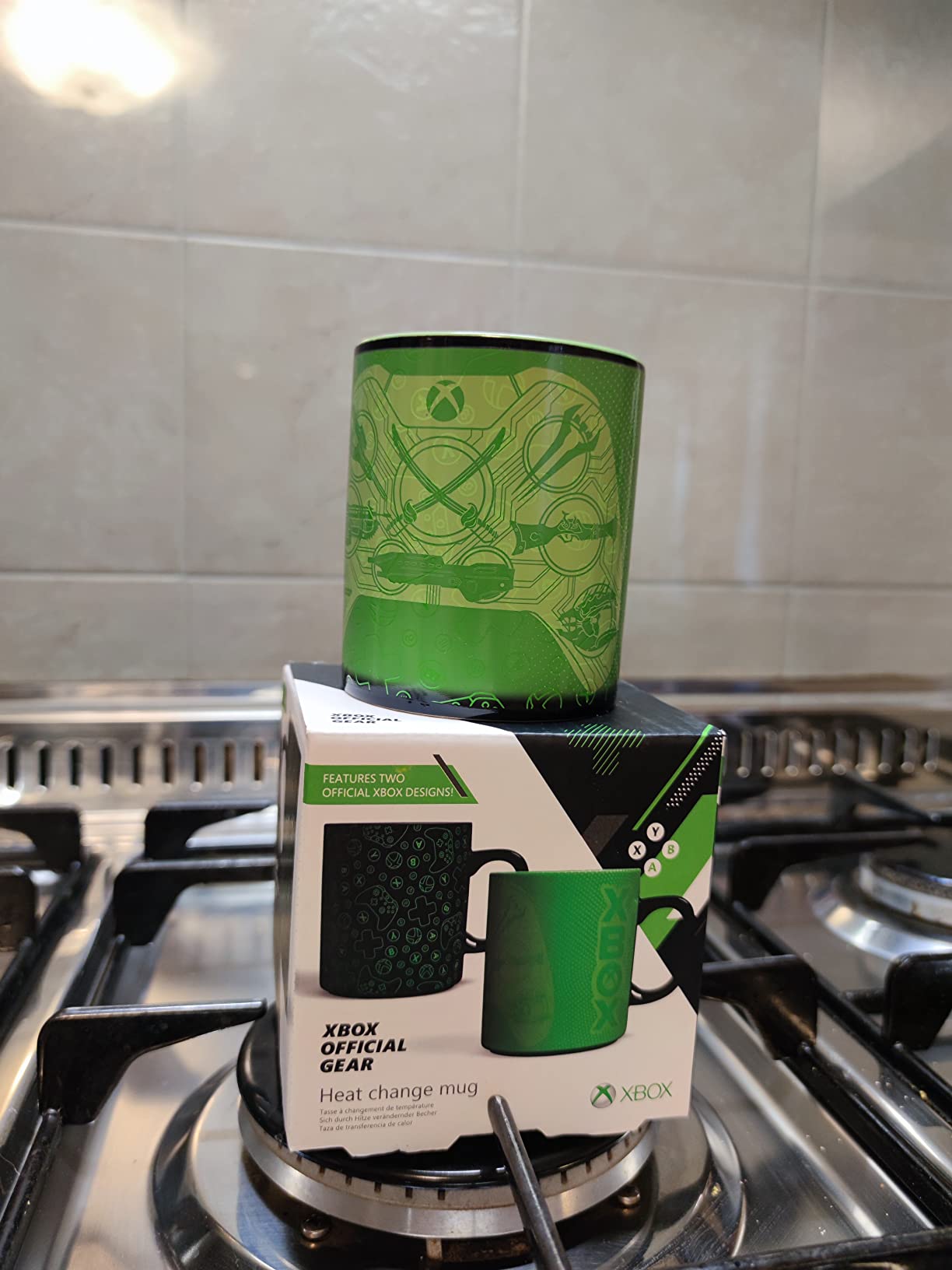 Paladone Drinkware Xbox Heat Mug Farbwechsel Tasse 300 ml