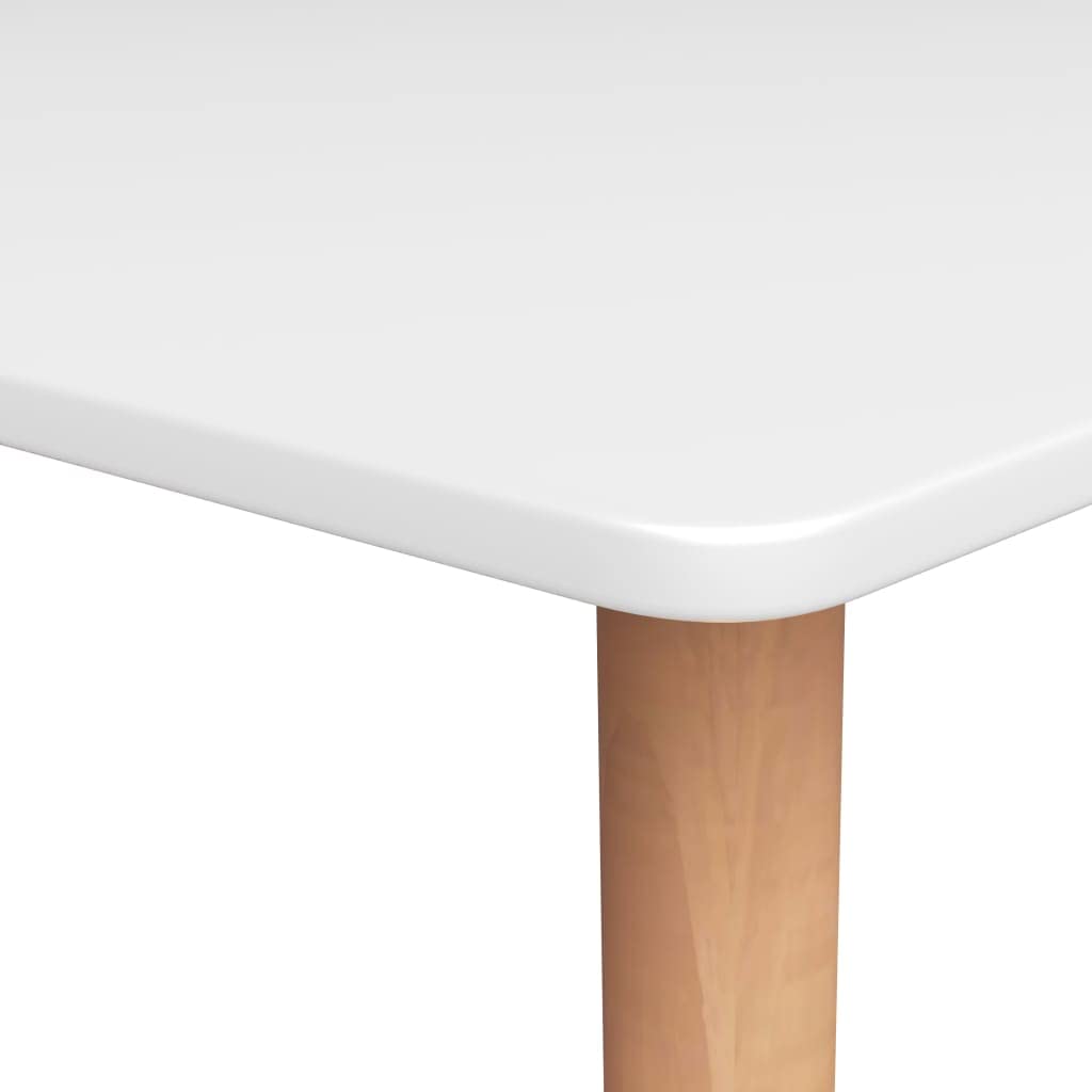 vidaXL Bartisch Bartresen Stehtisch Weiß 120x60x105cm MDF