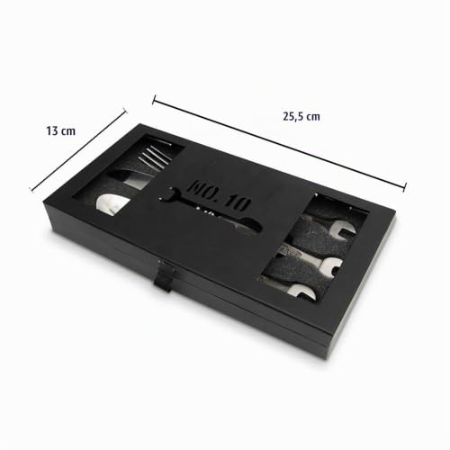 Mikamax Bar & Kitchen Schraubenschlüssel Besteck Set 3-tlg Metall