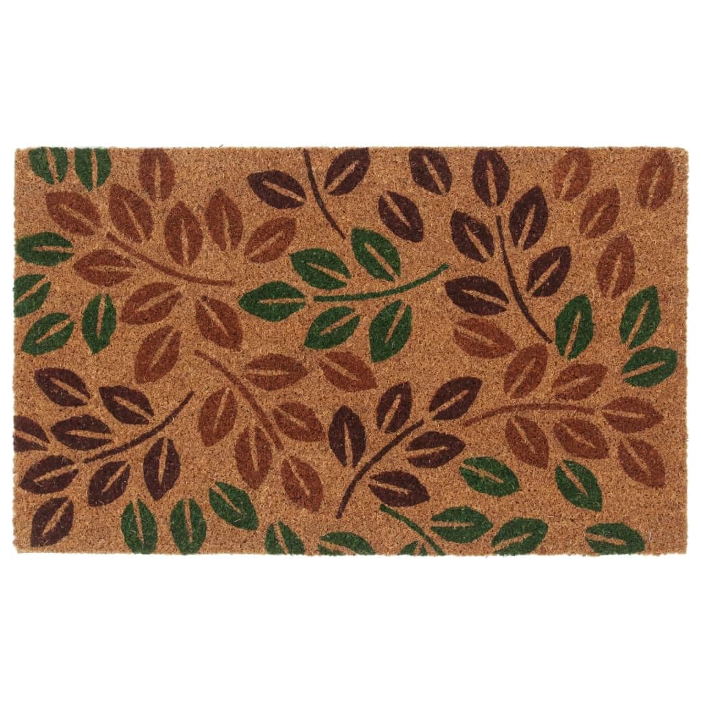 vidaXL Heim & Garten Fußmatte Kokos 40x60 cm Natur rechteckig