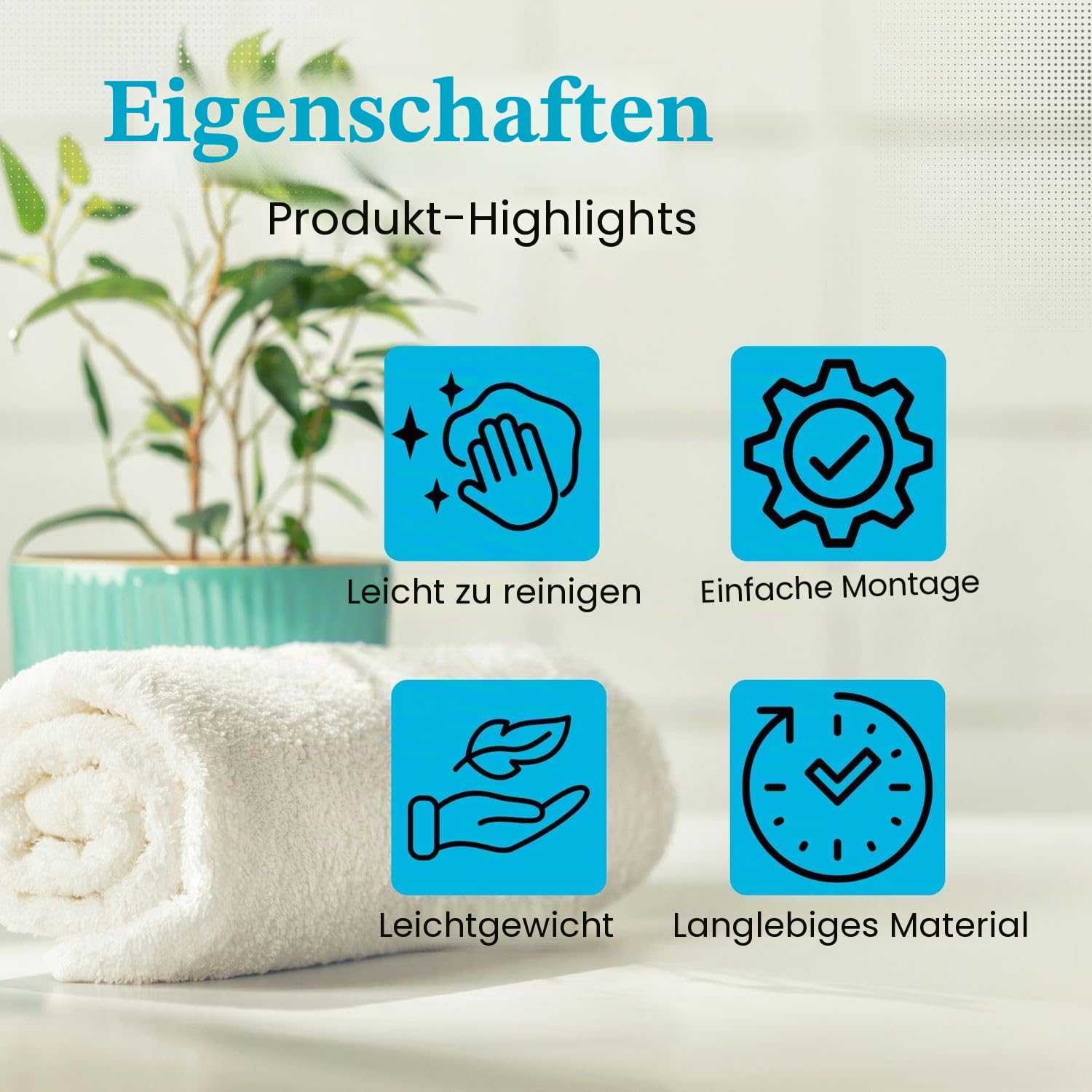 Intirilife Teleskopstange 120-227 cm Silber Edelstahl ohne Bohren