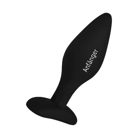 EIS Anal-Plug Konisch Silikon Schwarz 12 cm