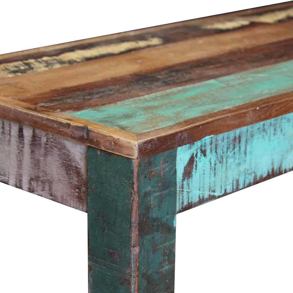 vidaXL Heim & Garten Bank Altholz 110x35x45 cm Massivholz