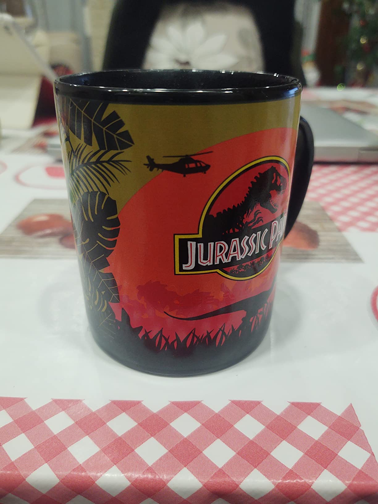 Paladone Jurassic Park PP8188JP Thermobecher mehrfarbig