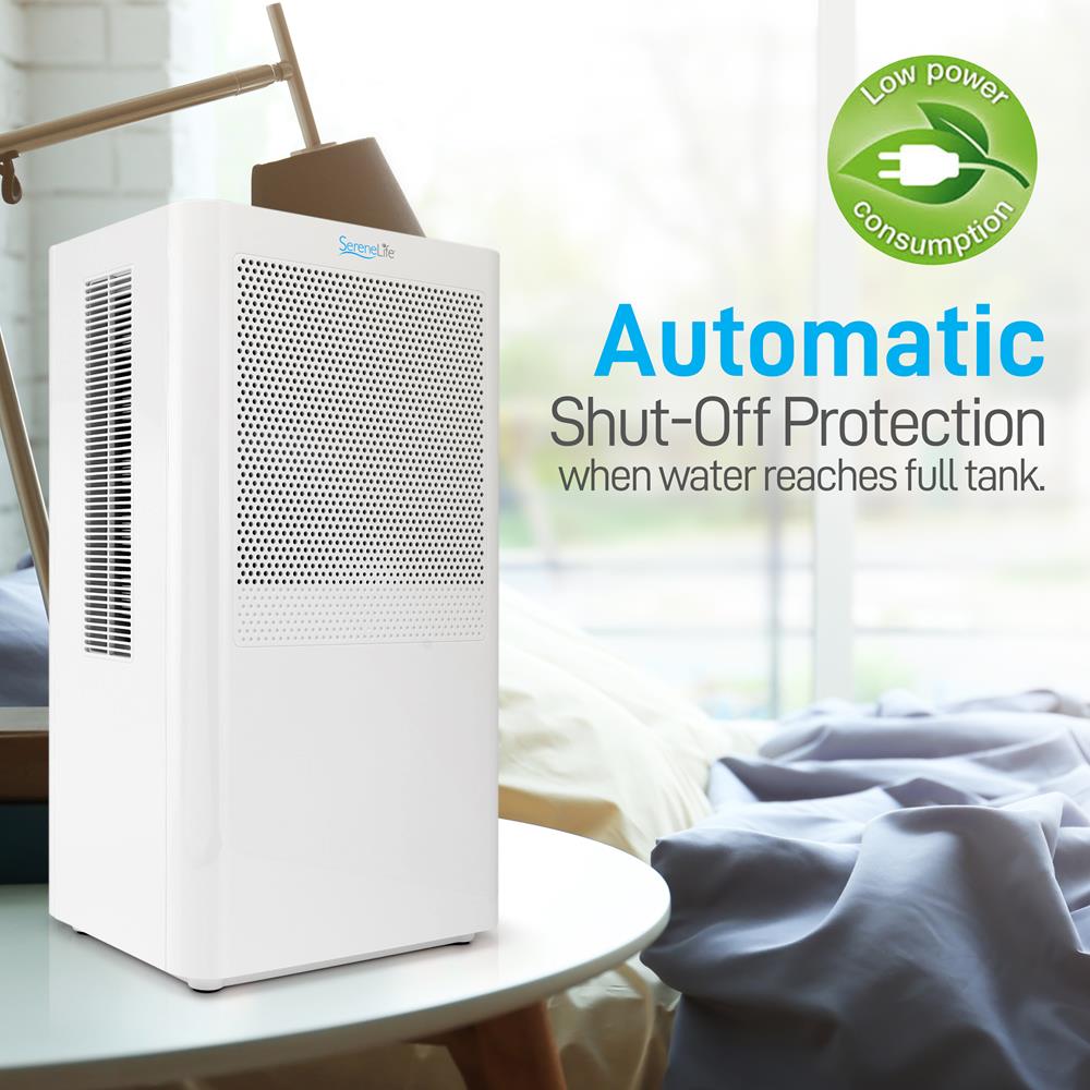 Serenelife DeHumidifiers PDUMID95 Luftentfeuchter 3L leise