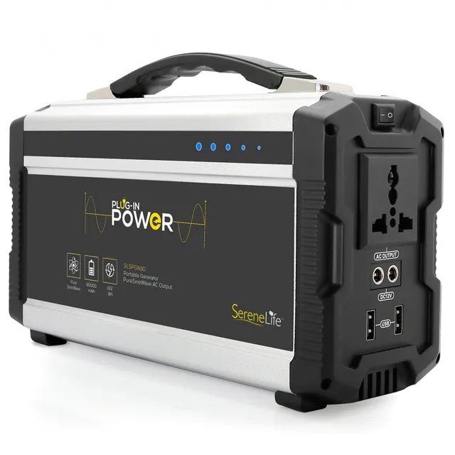 Serenelife Camping Outdoor Powerstation 60000mAh 222Wh