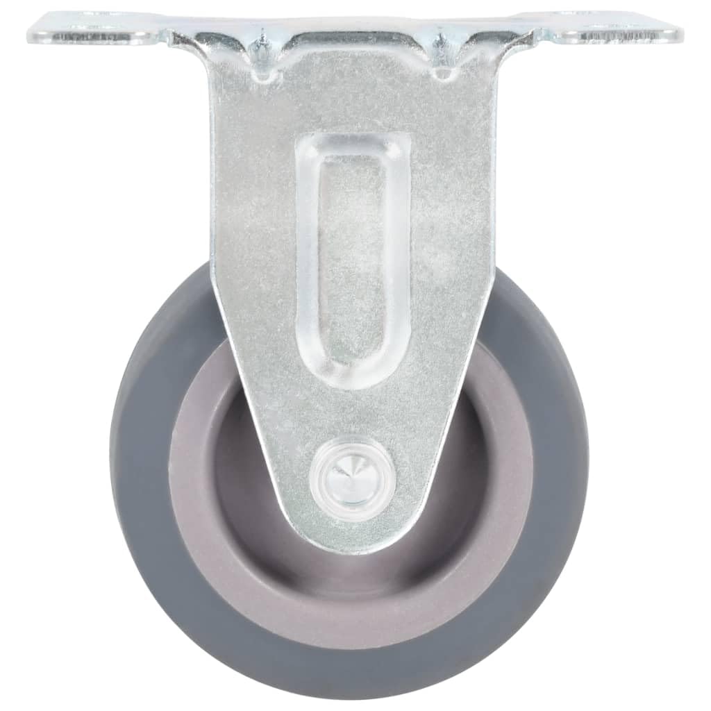 vidaXL Bockrollen 50 mm Bockrolle 4 Stk. TPR starr