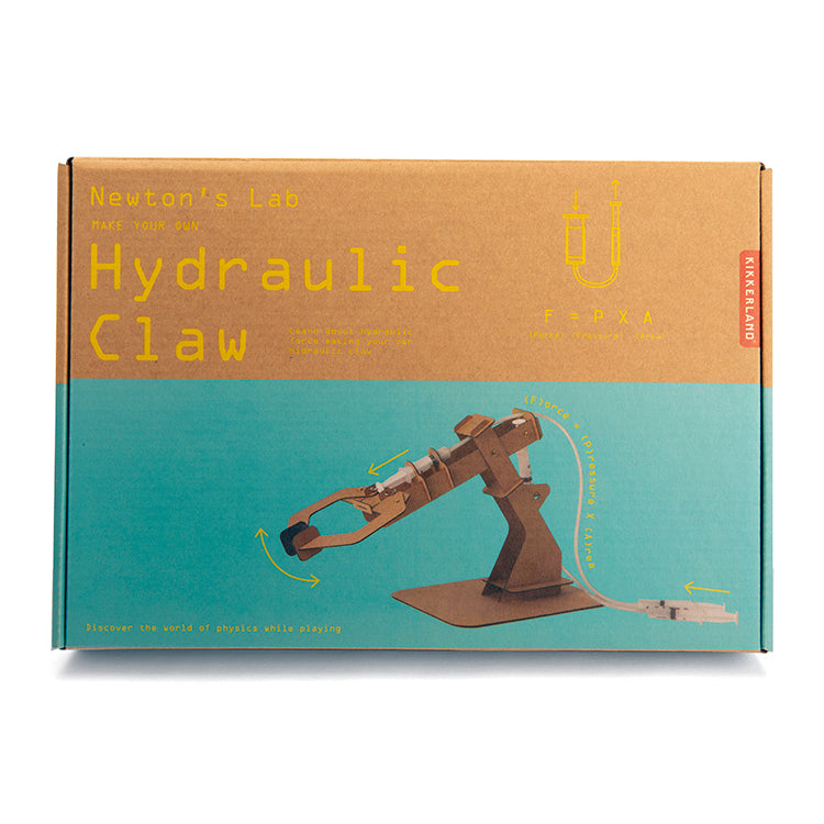 Kikkerland Crafters Hydraulik-Greifer Bausatz Karton DIY