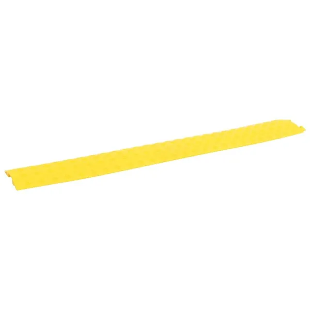 vidaXL Kabelbrücke 4er Set 98,5 cm Rampe gelb PVC