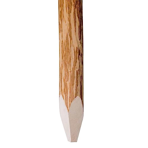vidaXL Zaunpfosten Haselnussholz 90 cm 4er Set natur