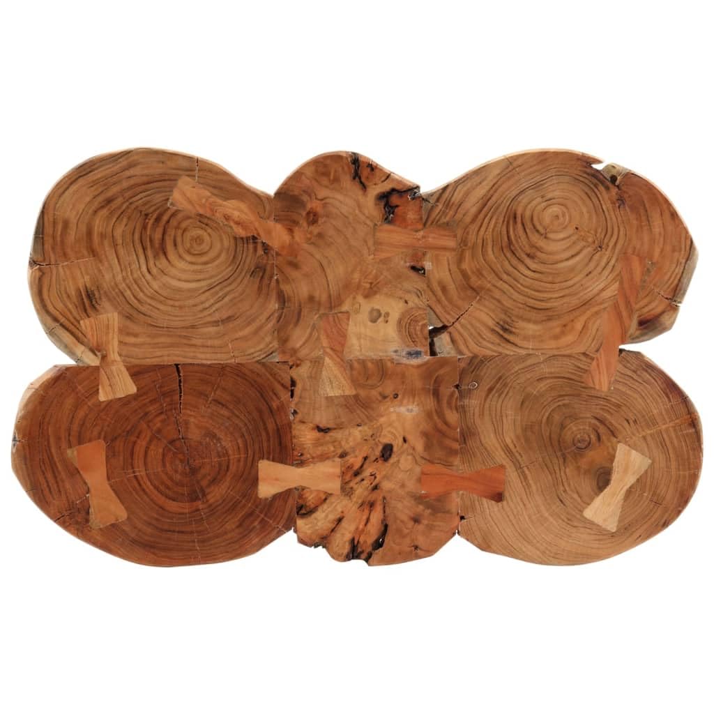 vidaXL Baumstamm-Bartisch 90x54x105 cm Akazie Massivholz