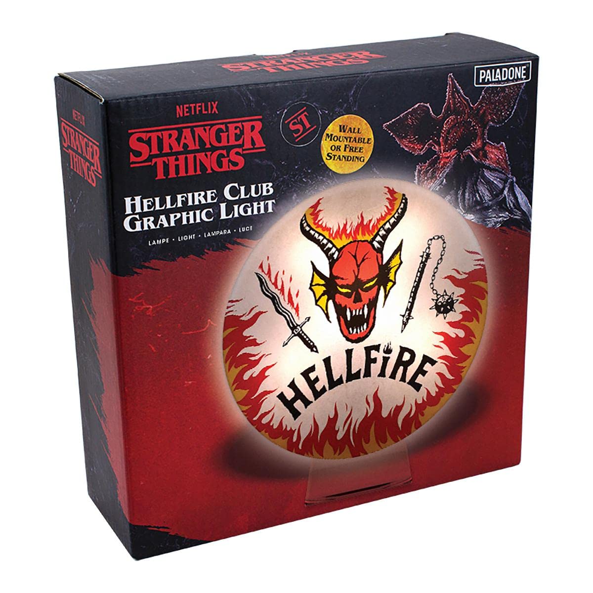 Paladone Lighting Stranger Things Hellfire Logo Light 23,5 cm